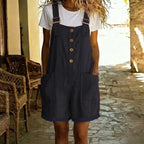 ZevaBreeze™ Short Overalls — Slip Into Effortless Cool and Confidence Every Summer