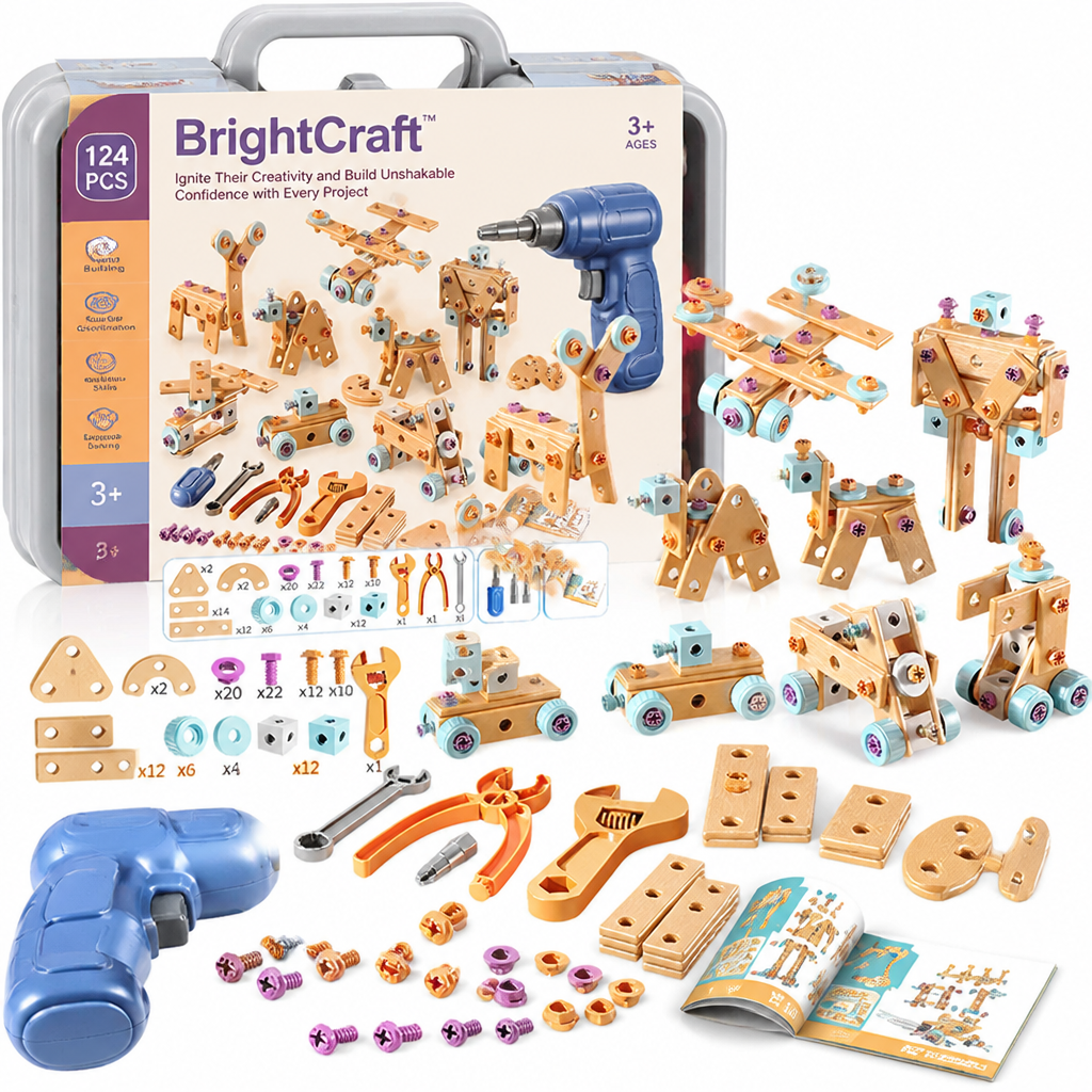 BrightCraft™ — Ignite Their Creativity and Build Unshakable Confidence with Every Project