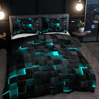 ViveLux™ 3D Gradient Cover Set — Experience Sleep Wrapped in Unmatched Softness and Vivid Color Every Night