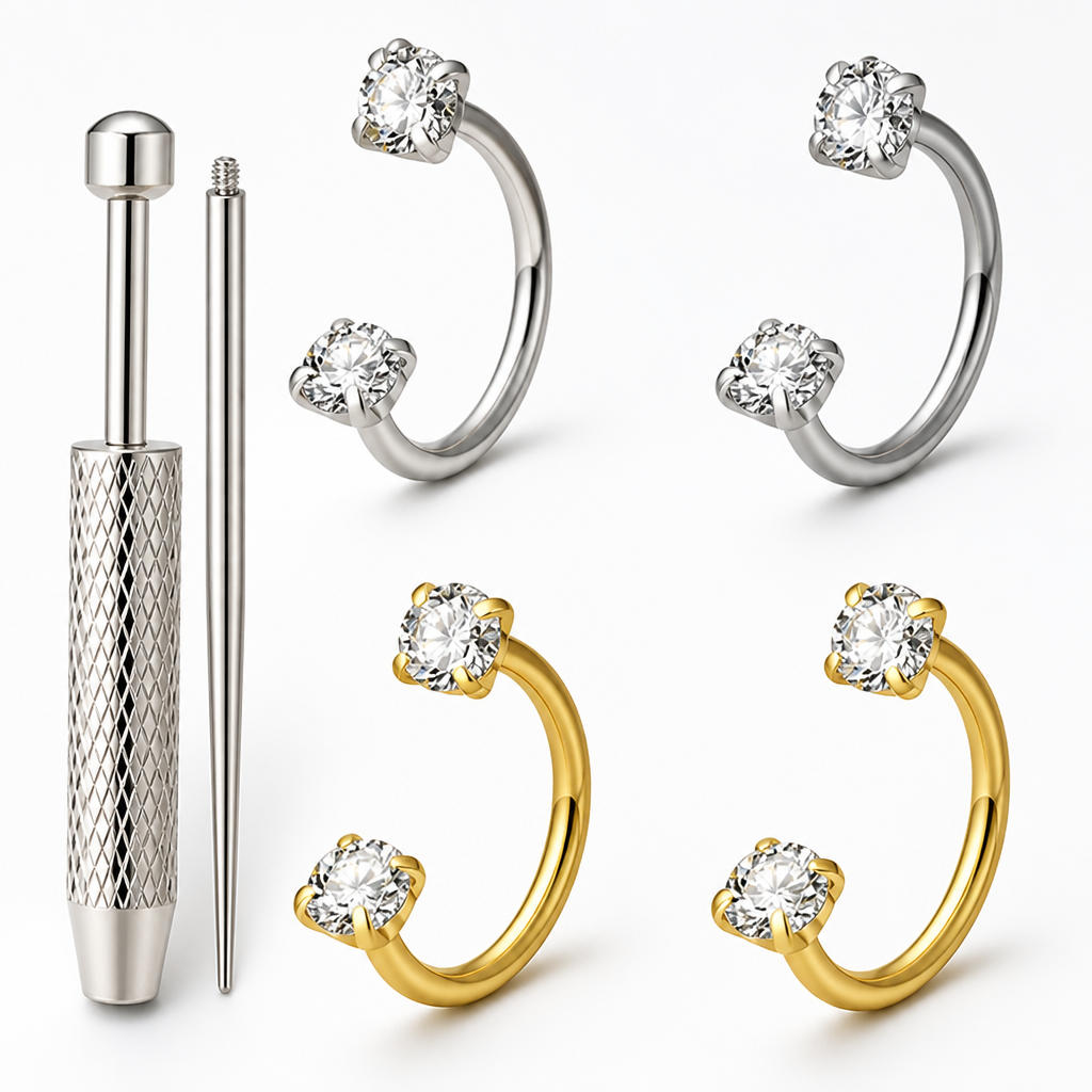 RamoraGlide™ — Effortless, Pain-Free Piercing Swaps That Boost Your Confidence Instantly