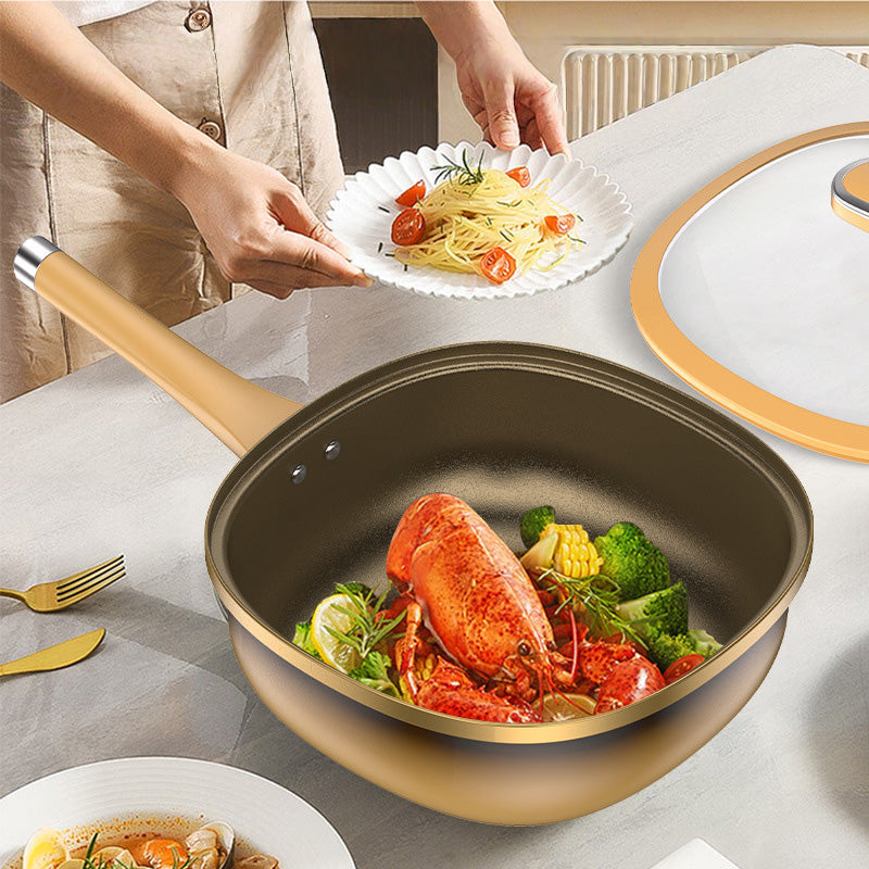 SilkStone™ 12in Titanium Alloy Pot — Effortless Cooking with Perfect Heat and Zero Stick Mess