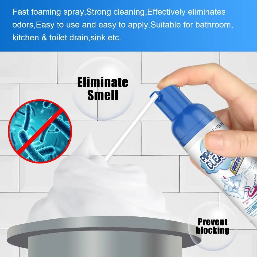 HydroPure™ — Blast Away Clogs and Odors for Instant Freshness