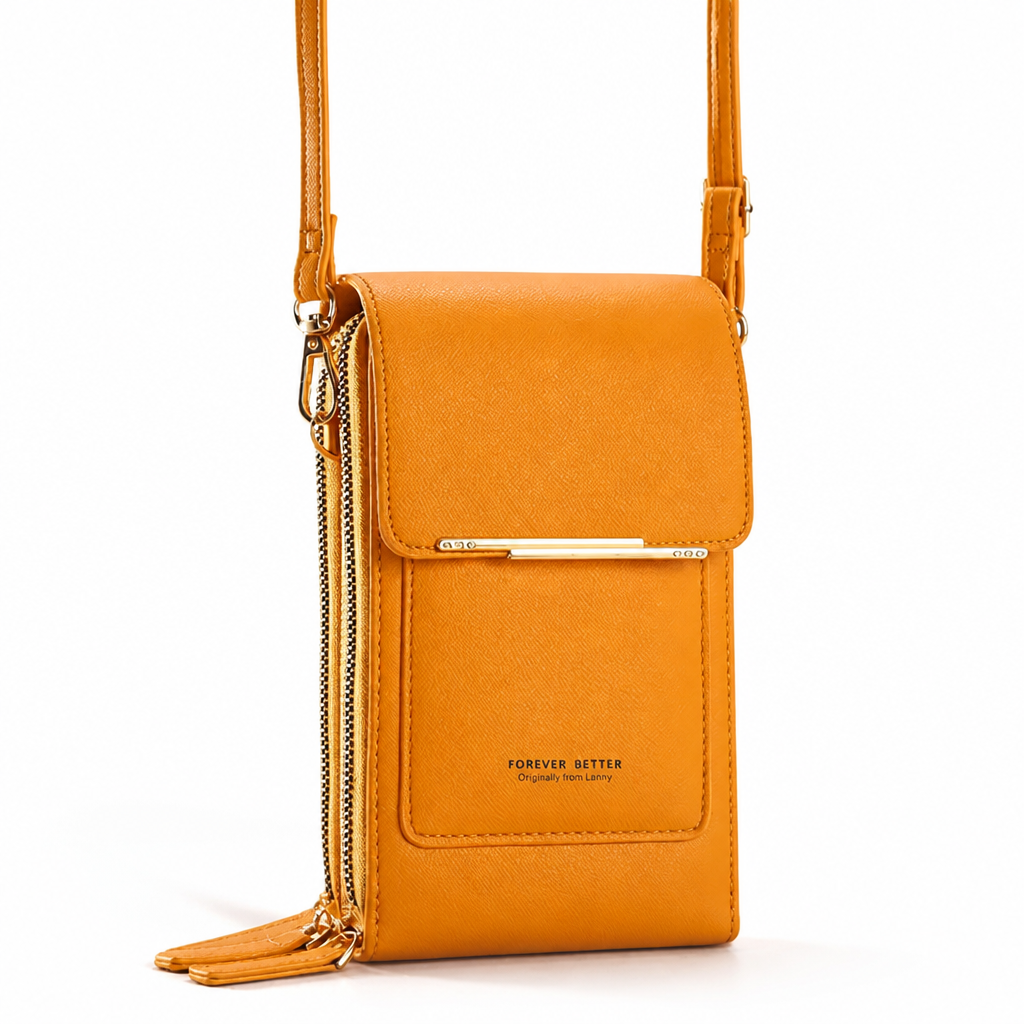 Velevra™ Touchscreen Crossbody Wallet — Stay Effortlessly Connected and Secure Wherever Life Moves You