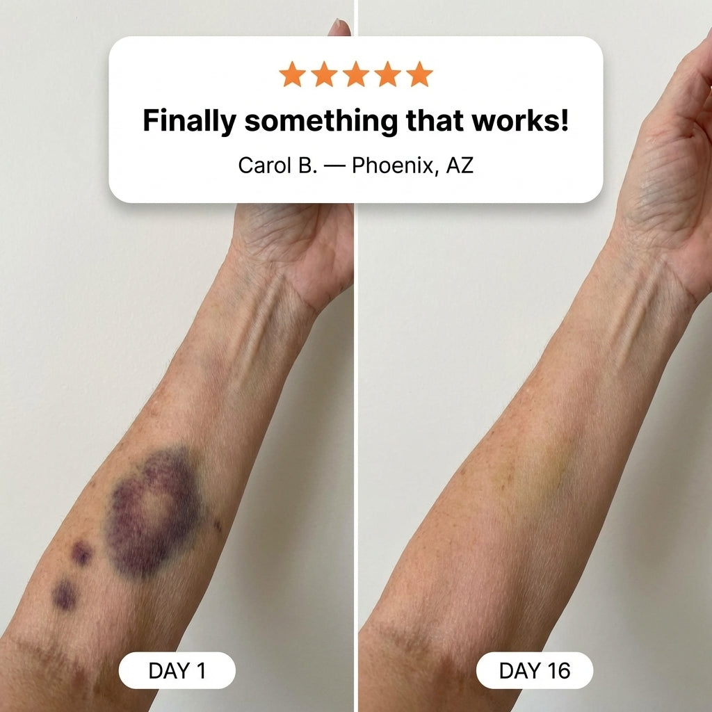 DermaVive™ — Watch Bruises Vanish and Feel Your Skin Rise Stronger Every Day