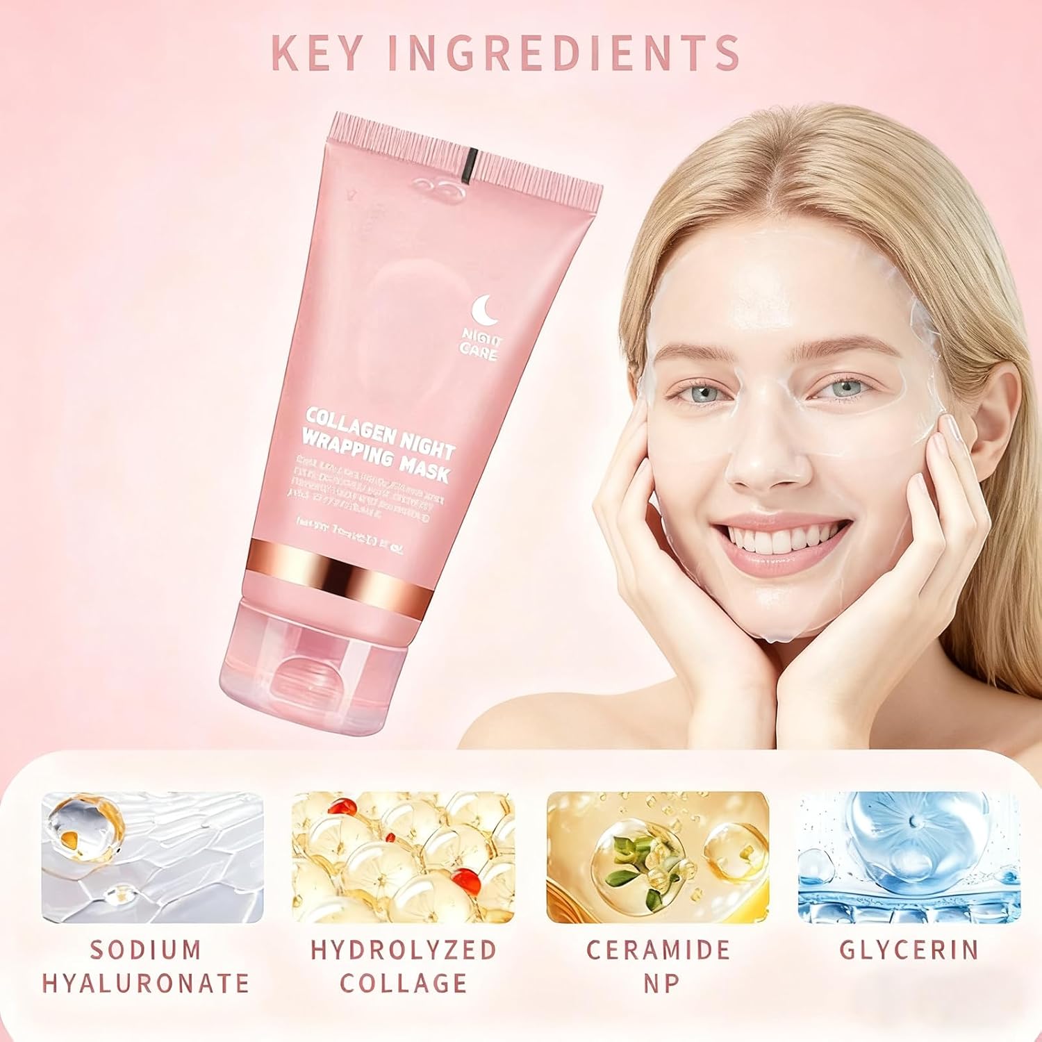 LumiFleur™ Night Renewal Mask — Wake Up to Radiant, Youthful Skin Every Morning