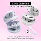 MagniLuxe™ Magnetic Lashes — Snap on Stunning, Feather-Light Glam That Lasts All Day