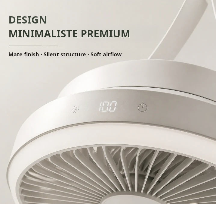 GlideAir™ — Instantly Refresh Any Space with Cool Breeze and Inviting Light