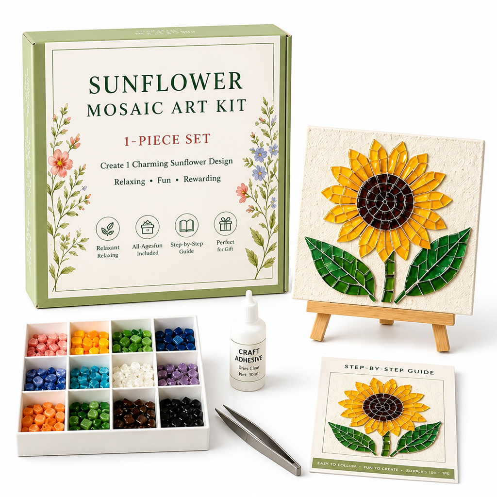 FloraCraft™ — Unlock Calm, Creativity, and a Stunning Mosaic You’ll Proudly Display