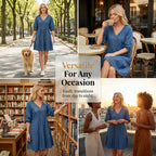 LumeaFlow™ Dress — Feel Effortless, Radiate Confidence All Day Long