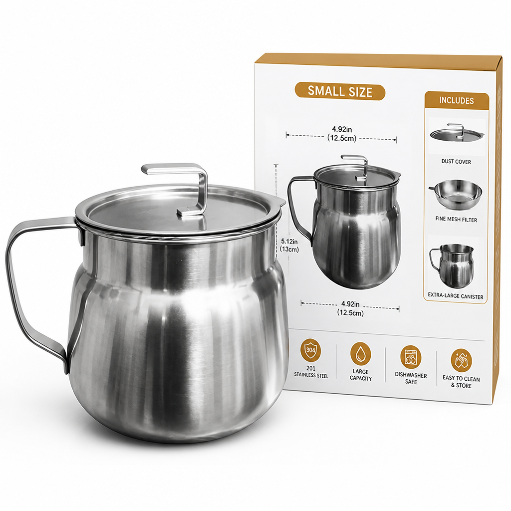 CrispEase™ — Unlock Crispy, Flavor-Packed Frying Without the Mess or Stress