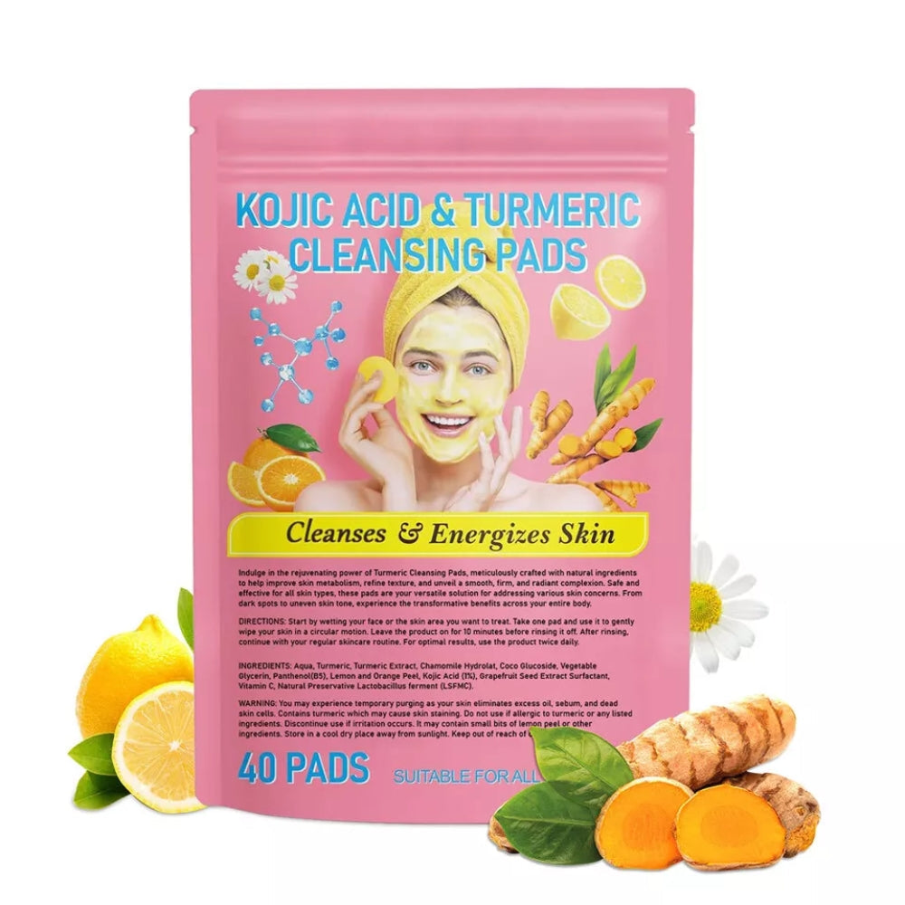 TurmLuxe Radiance™ Cleansing Pads — Reveal Radiant, Spot-Free Skin That Shines with Confidence