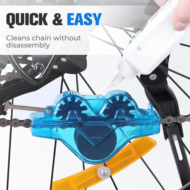 GlidePro™ — Transform Your Ride with Effortless, Turbo-Charged Chain Cleaning