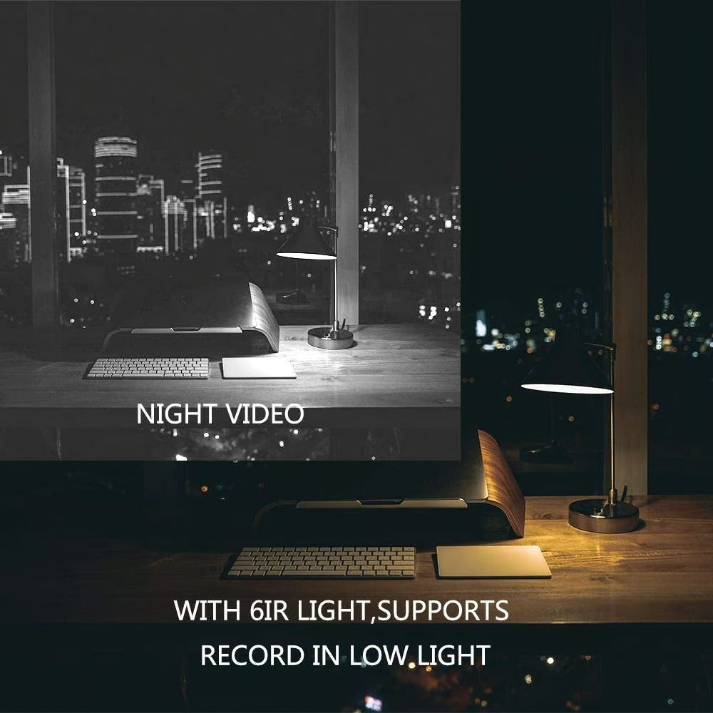 VigilLens™ Mini Camera — Stay Effortlessly Connected and Secure, Day and Night