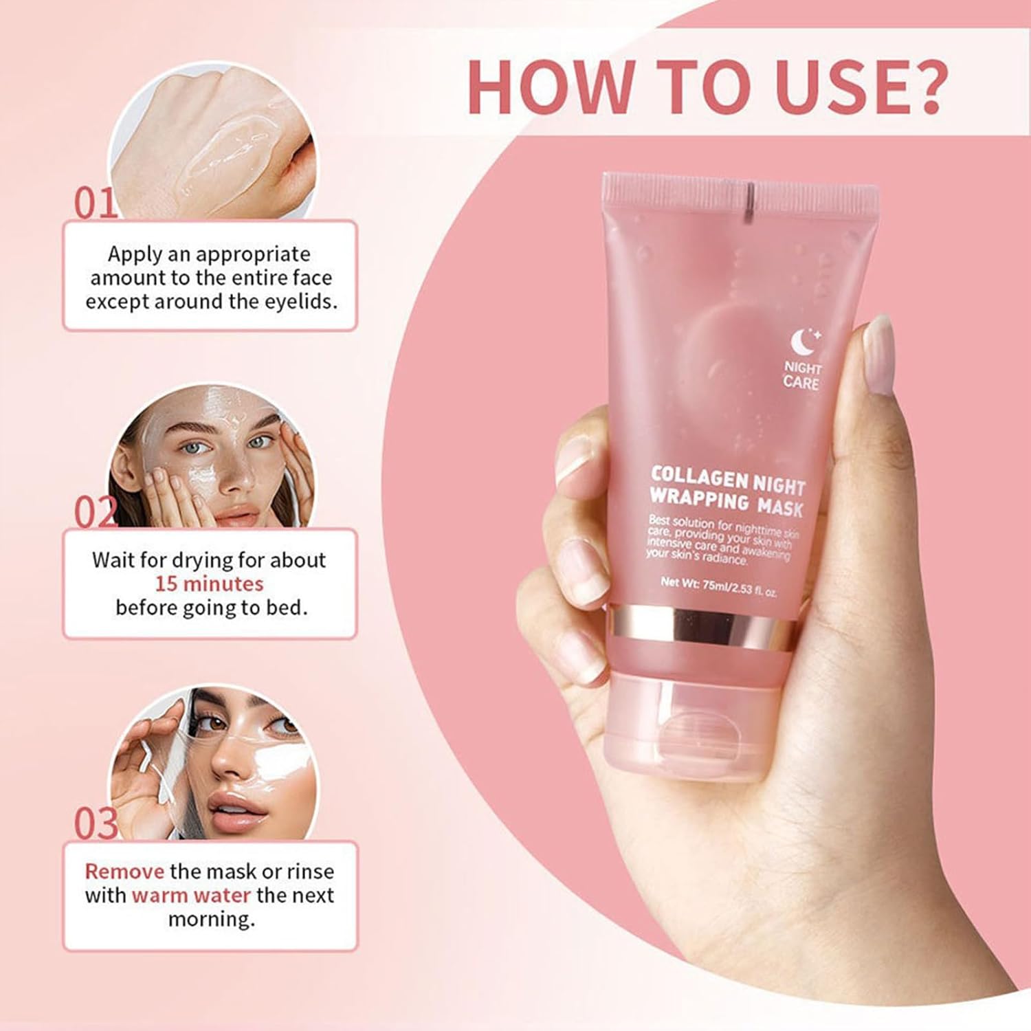 LumiFleur™ Night Renewal Mask — Wake Up to Radiant, Youthful Skin Every Morning