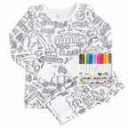 Colorful Canvas Pajamas™ — Unleash Your Child’s Imagination in Cozy, Mess-Free Comfort