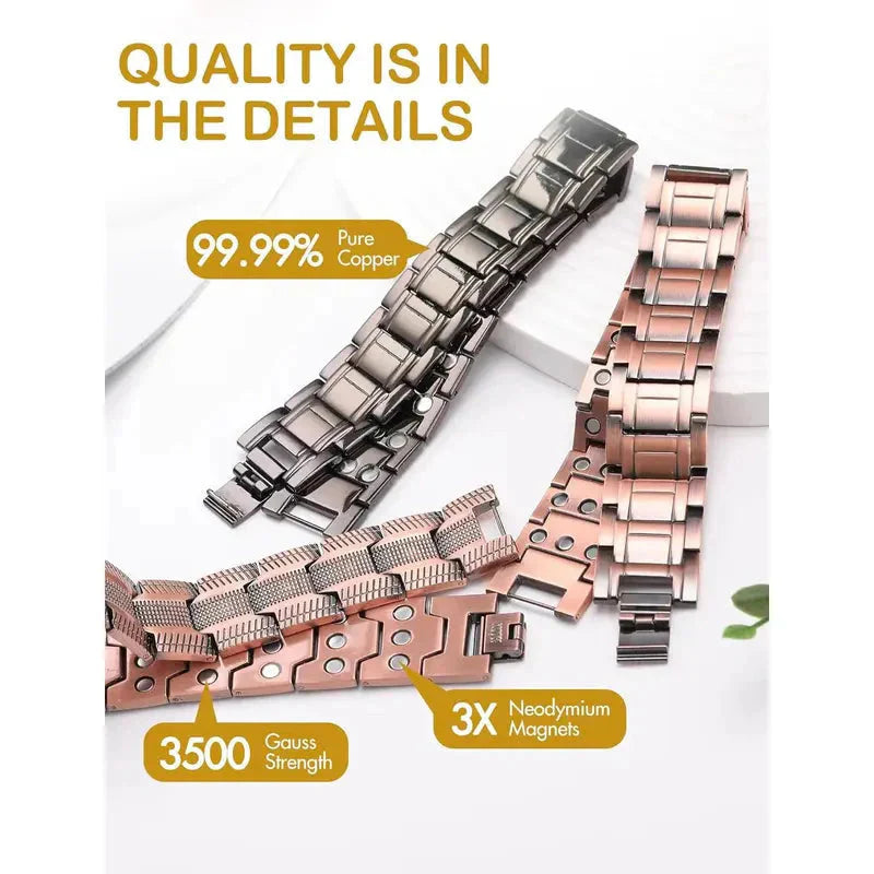 VitalForce™ Bracelet — Unlock All-Day Energy and Melt Away Muscle Pain Instantly