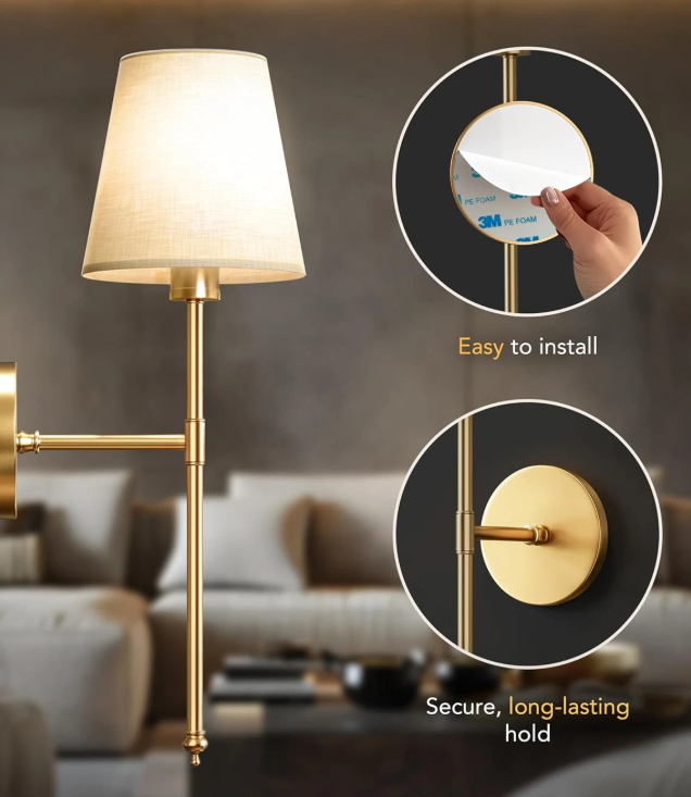 VioraLuxe™ Wireless Wall Sconce — Effortless Elegance That Transforms Your Space Instantly