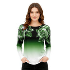 VelvetLilac™ Floral Long Sleeve — Slip into Breathable Elegance That Turns Heads Effortlessly
