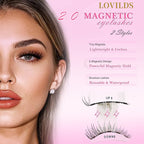 MagniLuxe™ Magnetic Lashes — Snap on Stunning, Feather-Light Glam That Lasts All Day