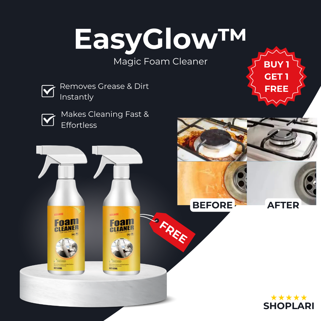 EasyGlow™ — Melt Away Messes Fast for a Sparkling, Stress-Free Home (1+1 FREE TODAY!)
