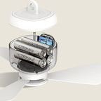 GlideAir™ — Instantly Refresh Any Space with Cool Breeze and Inviting Light