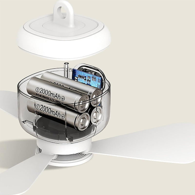 GlideAir™ — Instantly Refresh Any Space with Cool Breeze and Inviting Light