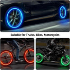 RadiGlow™ — Ignite Your Wheels with unstoppable Nighttime Glow and Tire Protection