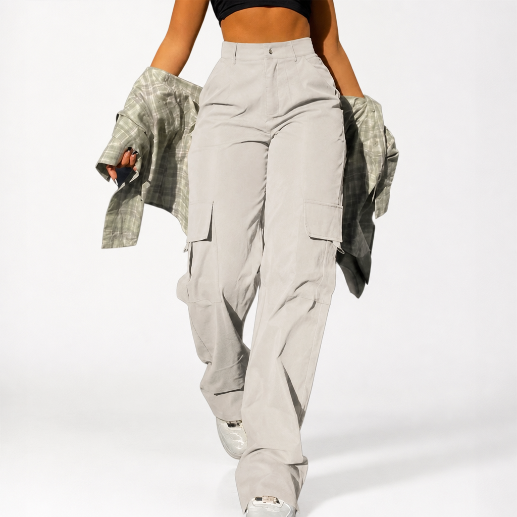 VostraLuxe™ Slimming Cargo Pants — Command Attention with Every Confident Step