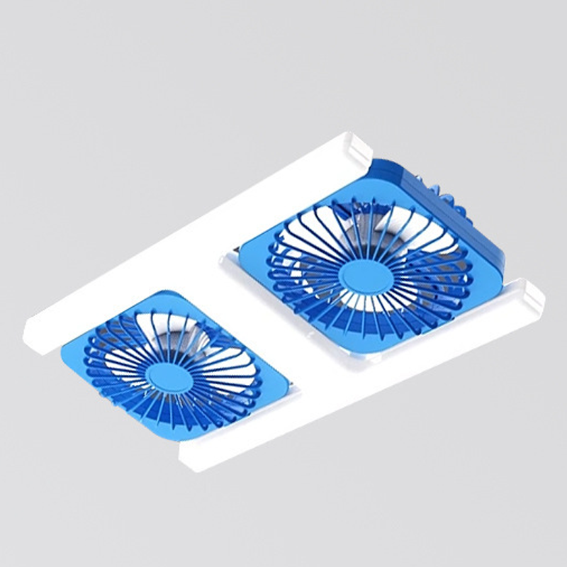 BreezeAura™ — Command Your Perfect Breeze and Radiant Light for Instant Home Bliss