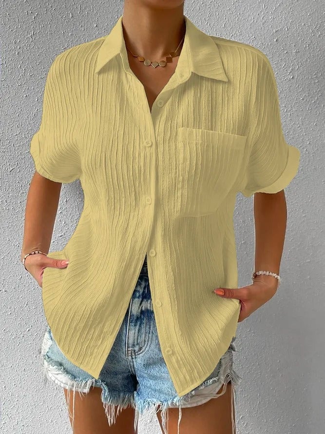 VioraLuxe™ Blouse — Flaunt Your Curves with All-Day Confidence and Comfort