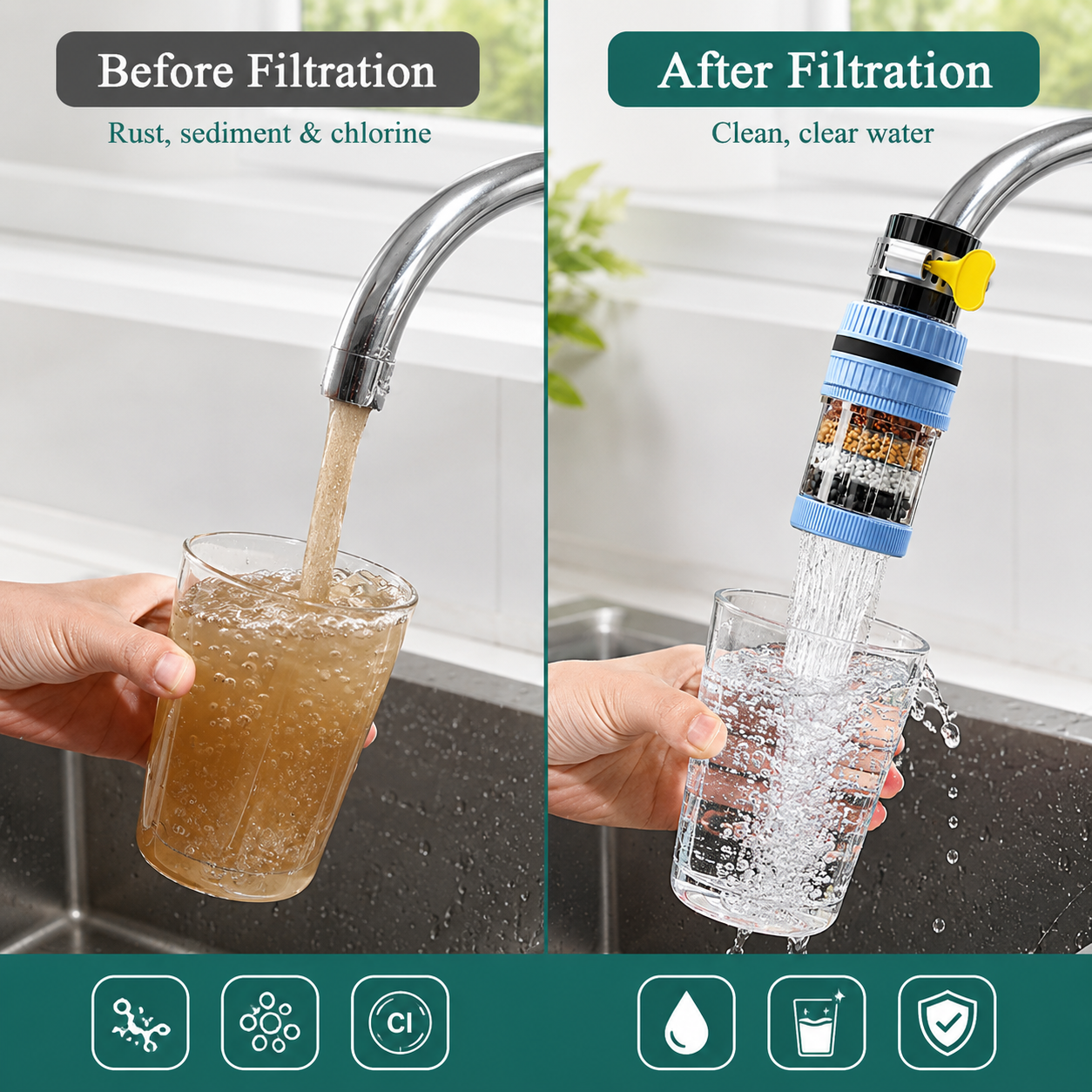 Aquaswift™ — Pure, Splash-Free Water Flow That Puts You in Total Control