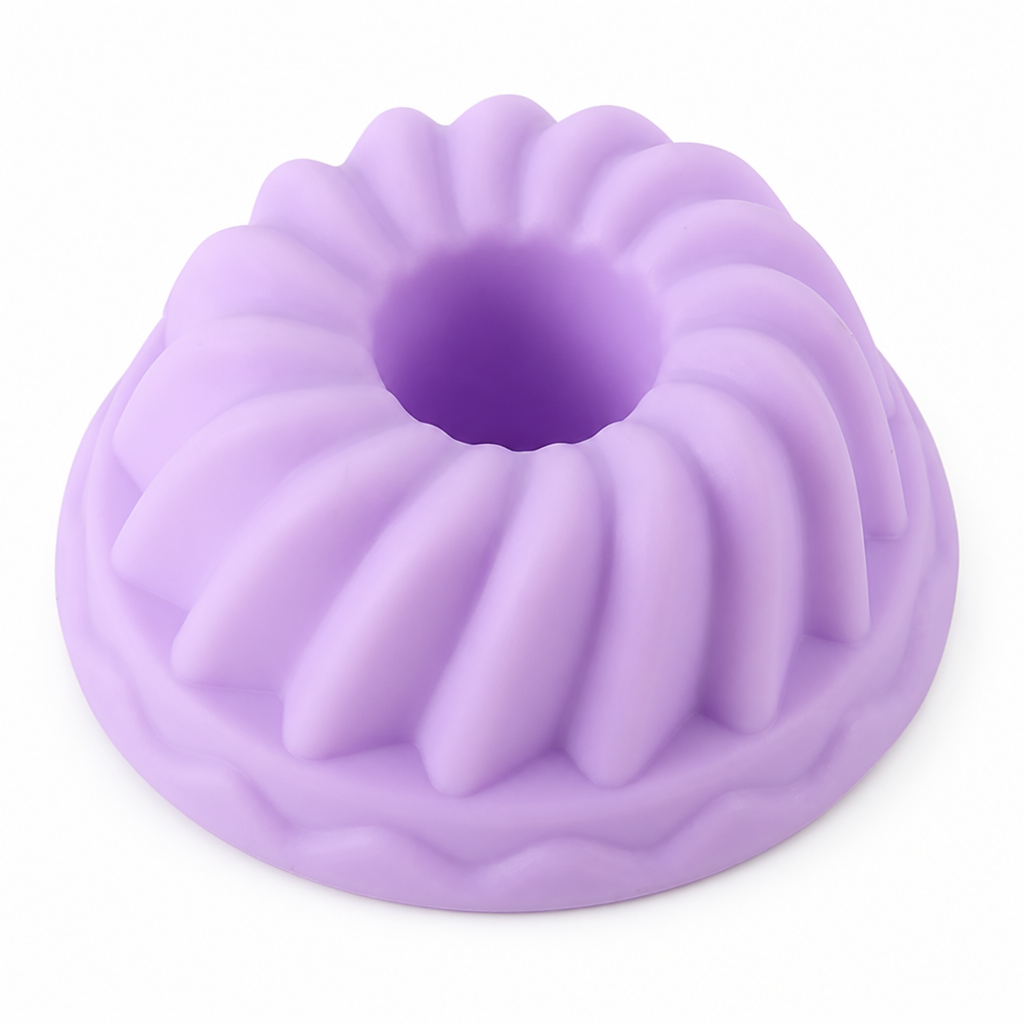 FlexiBake™ Silicone Donut Cups — Bake Perfect Mini Treats Without the Fuss or Mess (3pieces)