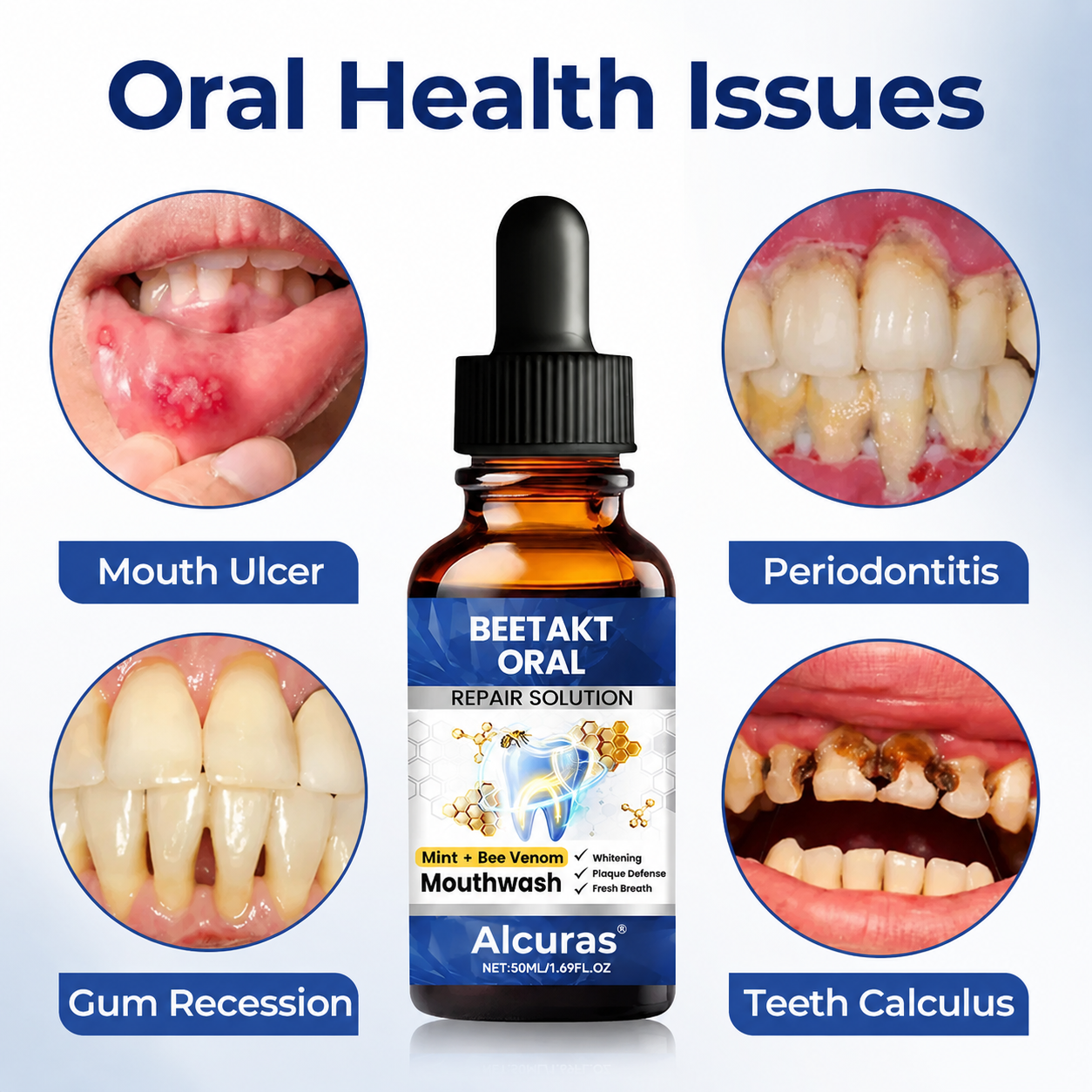 RevivaGum™ Elixir — End Gum Pain Fast and Reveal a Confident, Powerful Smile