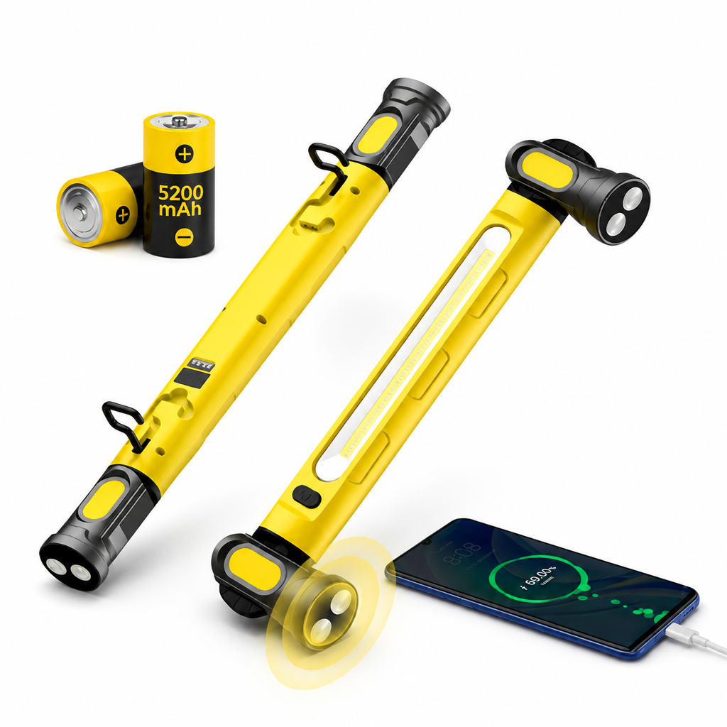 VantaBeam™ — Hands-Free Light That Saves Your Night and Powers Your Phone