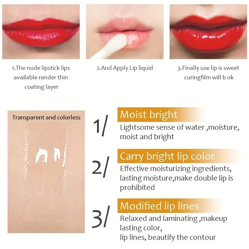 VeluxeLush™ Transparent Lip Plumping Oil — Unleash Soft, Smooth, Irresistibly Plump Lips Every Day