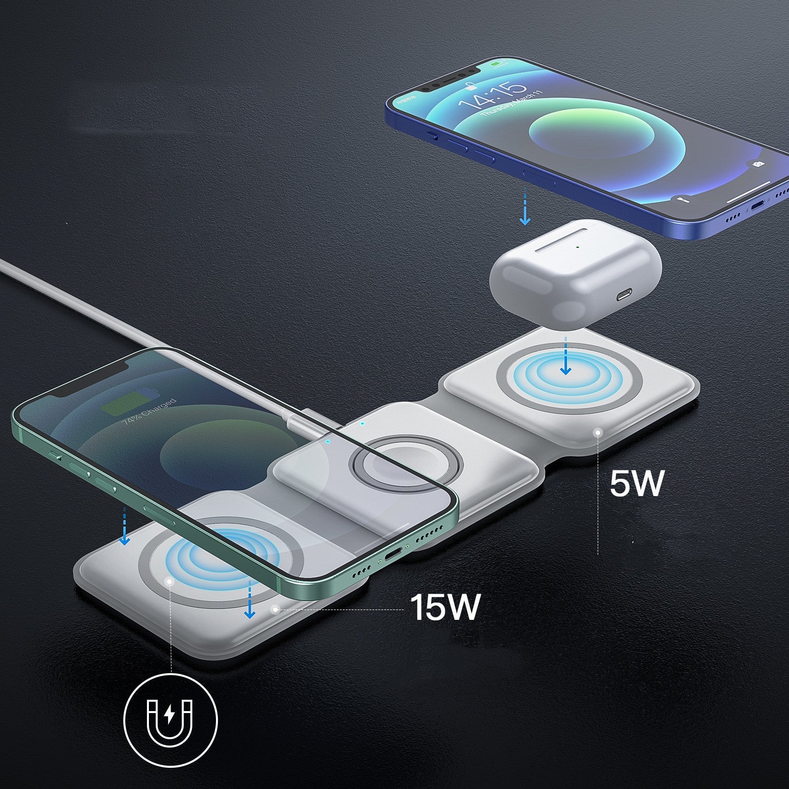 UltiMag™ - 3-in-1 oplaadstation