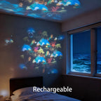 AzureLume™ — Escape Stress Instantly with Living Ocean Waves and Starry Skies