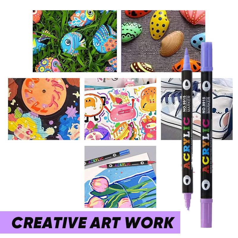 VivaVista™ Acrylic Paint Pens — Ignite Your Creativity with Fierce, Fade-Proof Color Everywhere