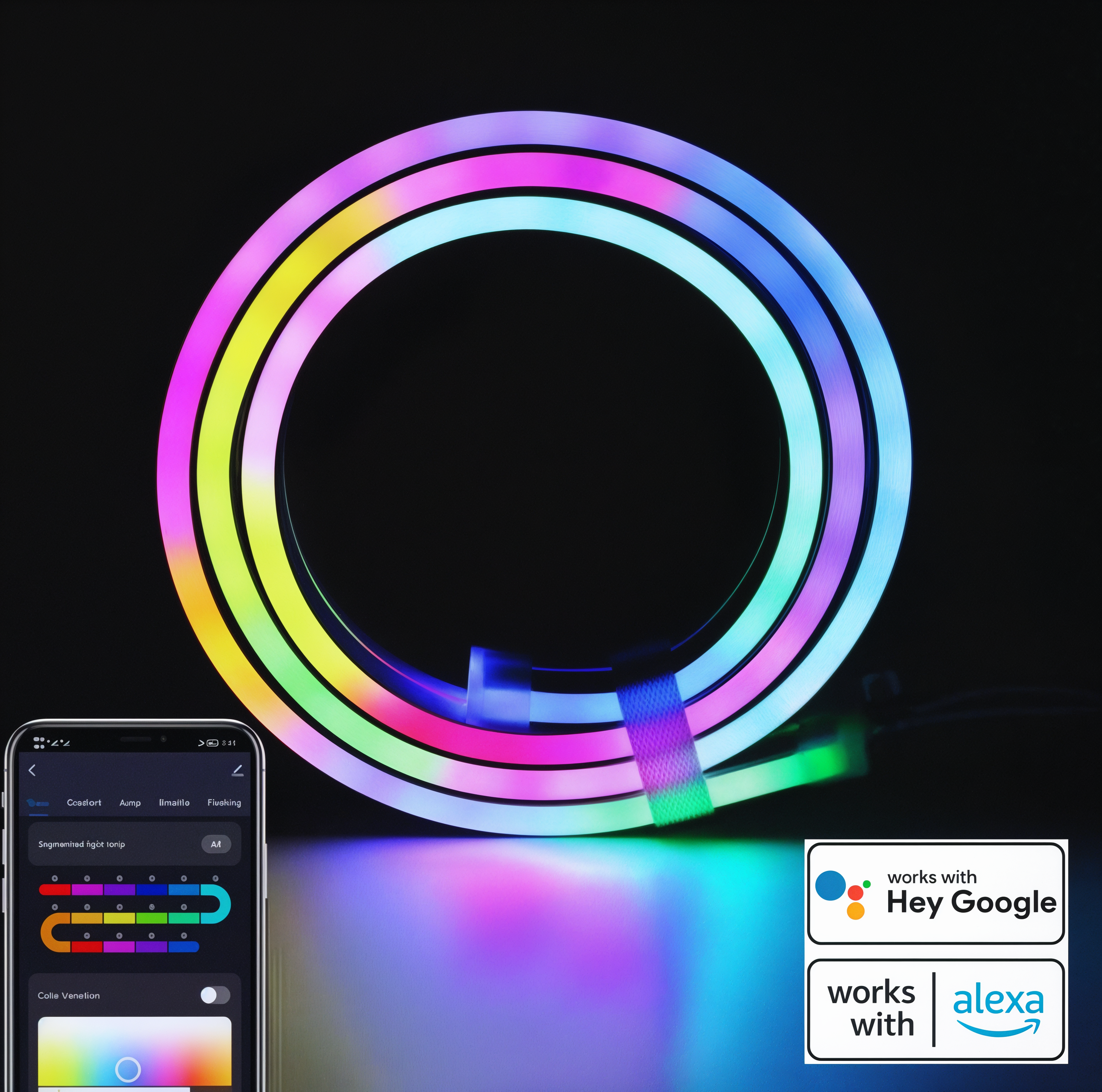 LumaVibe™ — Instantly Transform Your Space into a Calm, Color-Charged Sanctuary