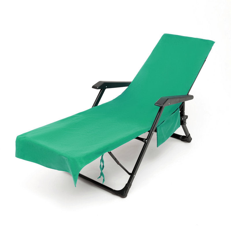 ShoreEase™ Sun Lounger Towel — Escape Sand Hassles with Instant Dry Comfort and Secure Storage