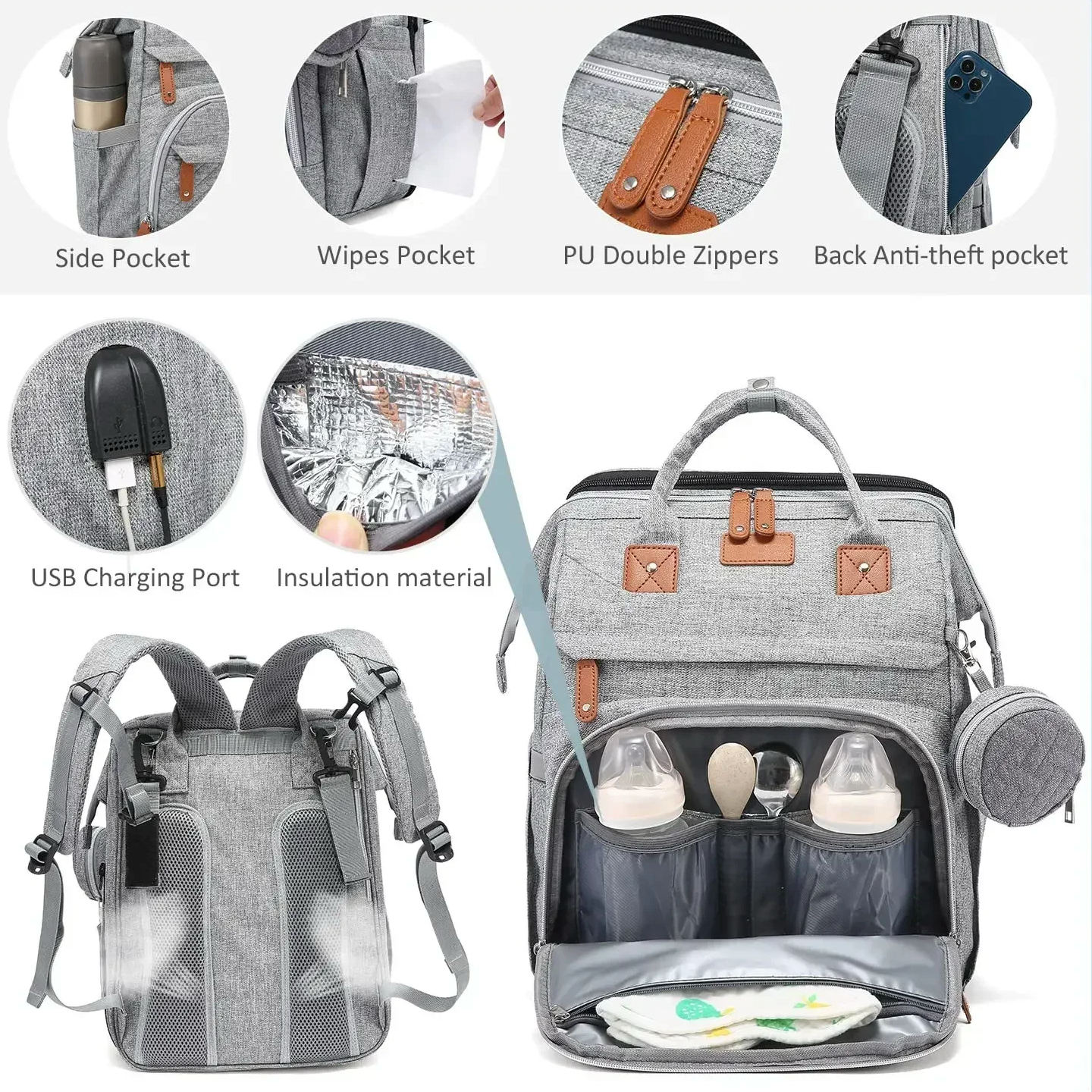 AuraNest™ — Effortless Control and Calm for Every Baby Adventure