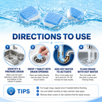 FlowFreez™ Drain Rescue Tablets — End Drain Hassles and Enjoy Year-Round Freshness with Zero Effort