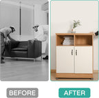 GlideShift™ — Command Heavy Furniture Alone with Zero Strain or Floor Damage