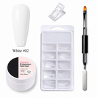 GlowSculpt™ Solid Builder Gel — Sculpt Salon-Worthy Nails with Less Mess and More Control