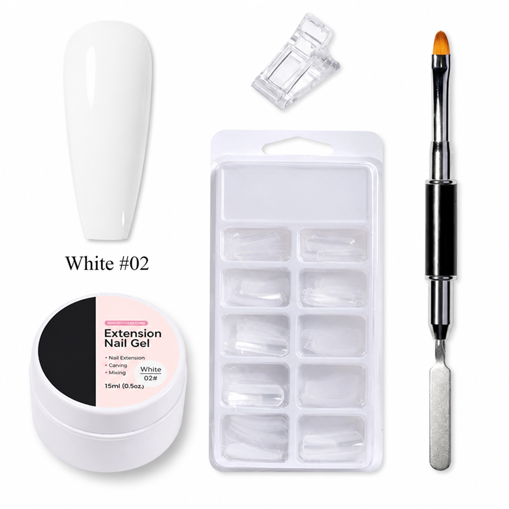 GlowSculpt™ Solid Builder Gel — Sculpt Salon-Worthy Nails with Less Mess and More Control