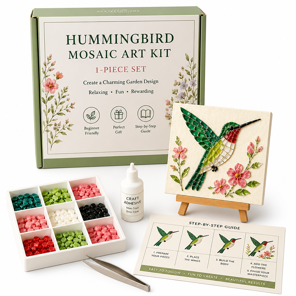 FloraCraft™ — Unlock Calm, Creativity, and a Stunning Mosaic You’ll Proudly Display