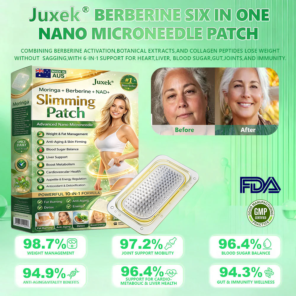 VioraLuxe™ 6-in-1 Nano Microneedle Patch — Melt Fat and Reveal Radiant, Youthful Confidence Fast