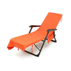 ShoreEase™ Sun Lounger Towel — Escape Sand Hassles with Instant Dry Comfort and Secure Storage