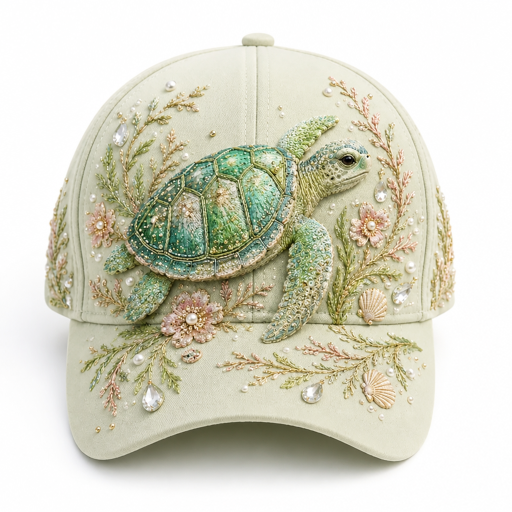 TideMorph™ Cap — Turn Heads with Stunning Ocean Art and All-Day Featherlight Comfort