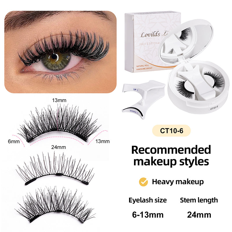MagniLuxe™ Magnetic Lashes — Snap on Stunning, Feather-Light Glam That Lasts All Day